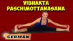 Vibhakta Paschimottanasana | Yoga für Anfänger | Yoga For Beginners & Tips | About Yoga in German