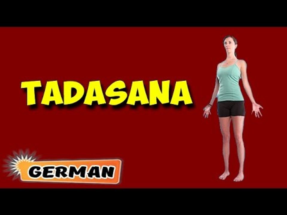 Tadasana (Mountain Pose) | Yoga für Anfänger | Yoga For Asthma & Tips | About Yoga in German