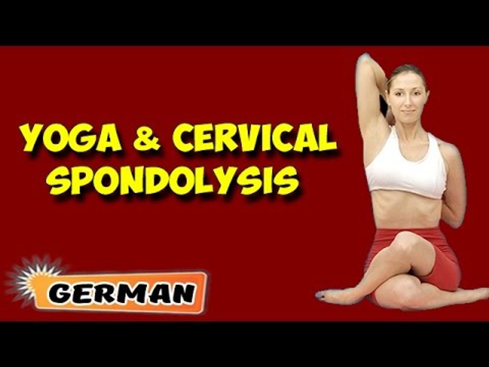 Yoga für zervikale Spondylose | Yoga For Cervical Spondylosis | Beginning of Asana Pose in German