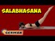 Salabhasana | Yoga für Anfänger | Yoga For BodyBuilding & Tips | About Yoga in German
