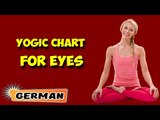 Yoga für die Augen | Yoga for Your Eyes | Yogic Chart & Benefits of Asana in German