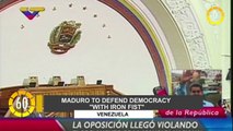 In 60 Seconds: Venezuela's Maduro to Defend Democracy
