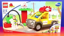 Lego Duplo Disney Pixar Toy Story 3 pizza Planet Truck With Buzz Lightyear Sheriff Woody And Alien