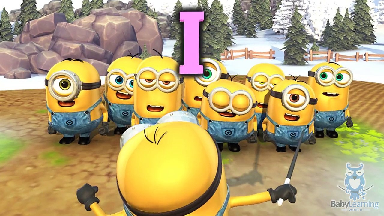 Elsa and the Minions Jazz Up The ABC Song | Learn the English Alphabet ...