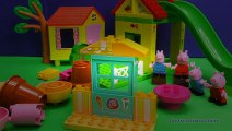 PEPPA PIG Nickelodeon Peppa Pig ice Cream Stand with Blocks a Peppa Pig Video Toy Unboxing  Greatest Videos