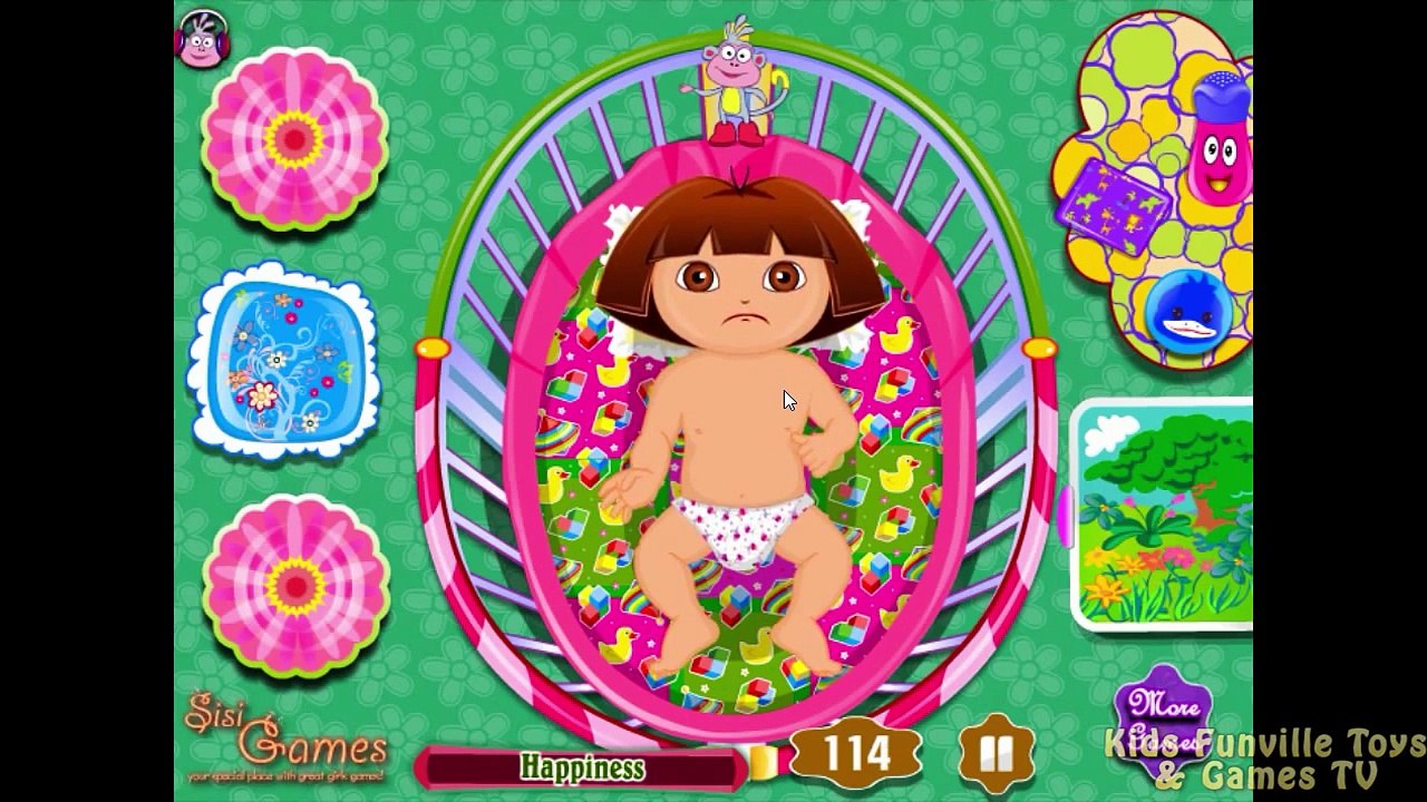 Dora Baby Care Videos Dora the Explorer Dora Baby Games 2015 Mashup