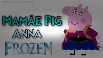 Família Peppa Pig FROZEN Olaf Elsa Anna Hans Kristoff Hans George Papai Daddy Mummy Desenho Pintado  Greatest Videos