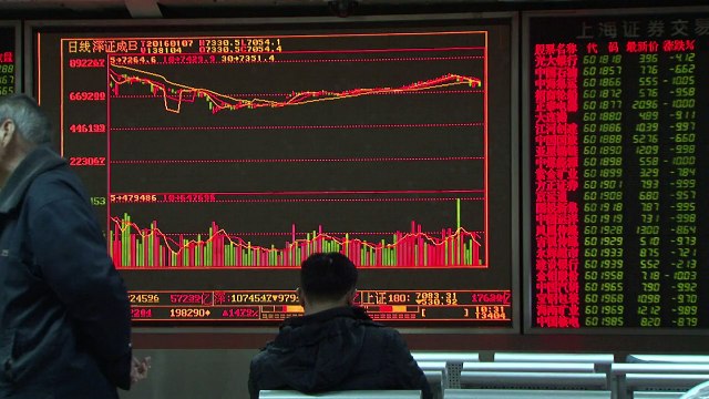 Bolsas chinesas voltam a fechar após queda de 7%