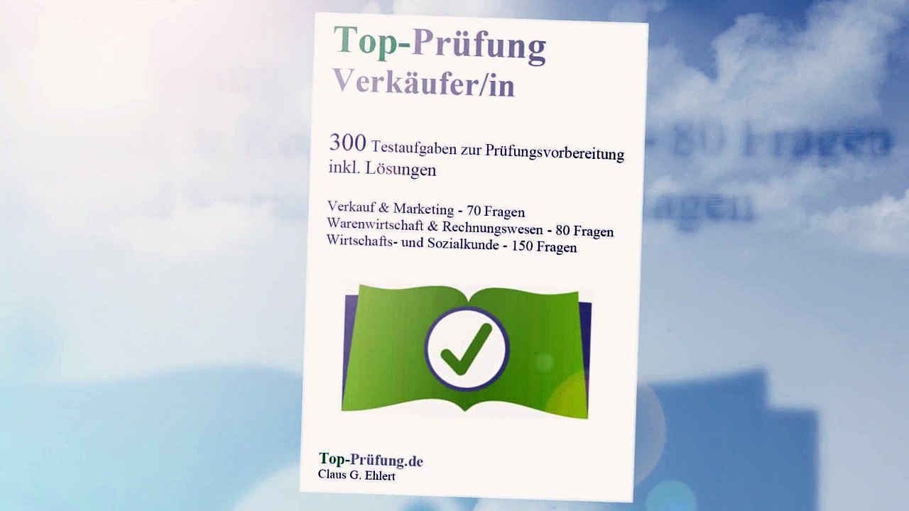 Verkäuferin Prüfung