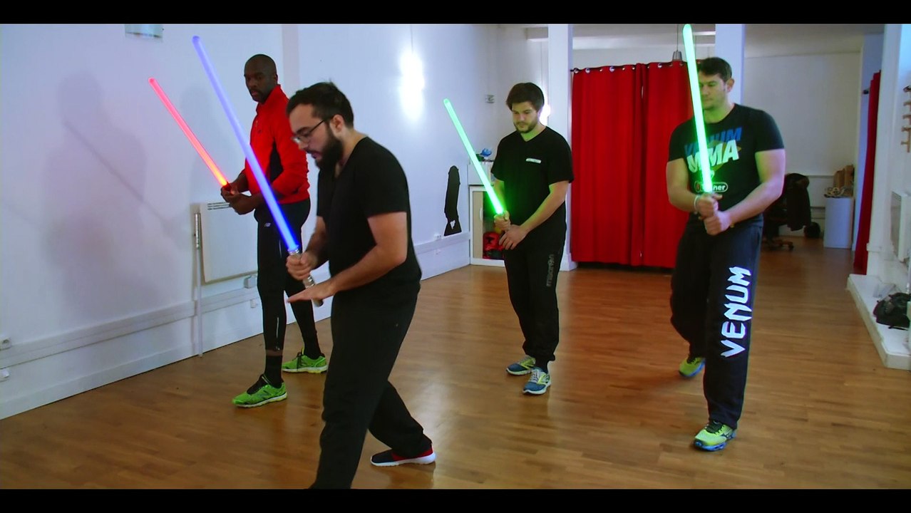 LECOACH Vincent Parisi sur beiN Sports avec PASCAL GENTIL en mode Sabre Lazer.