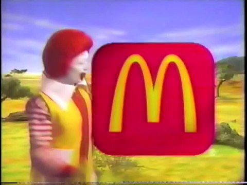 【CM】マクドナルド　ハッピーセット【1997年】