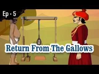 Akbar And Birbal - Return From The Gallows - Animated Stories For Kids