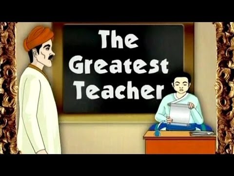 Akbar and Birbal - The Greatest Teacher - Tamil Animated Stories For Kids
