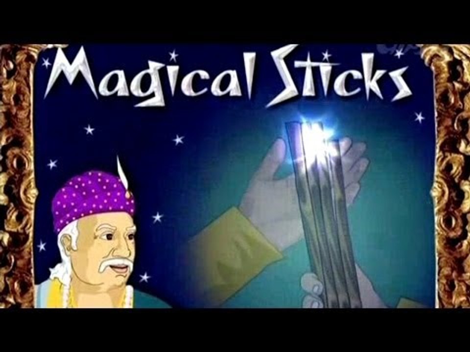 Akbar and Birbal - The Magic Sticks - Tamil Animated Stories For Kids