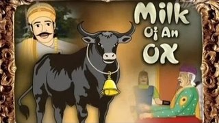 Akbar and Birbal - Milk of an OX - Tamil Animated Stories For Kids