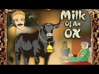 Akbar and Birbal - Milk of an OX - Tamil Animated Stories For Kids