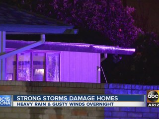 Strong storms damage Sun City West homes