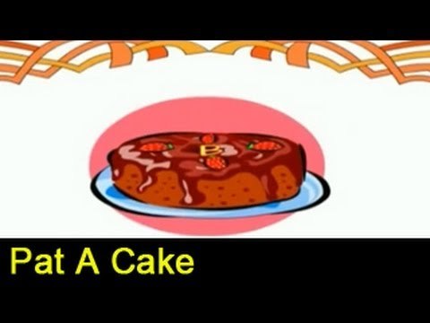 Pat A Cake | Animated Rhymes for Children