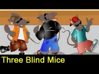 Three Blind Mice | Famous Nursery Rhymes for Kids