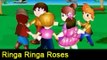 Ring-a-ring-a Roses | Famous Nursery Rhymes for Kids