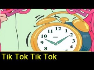 Tik Tok Tik Tok | Animated Rhymes for Children