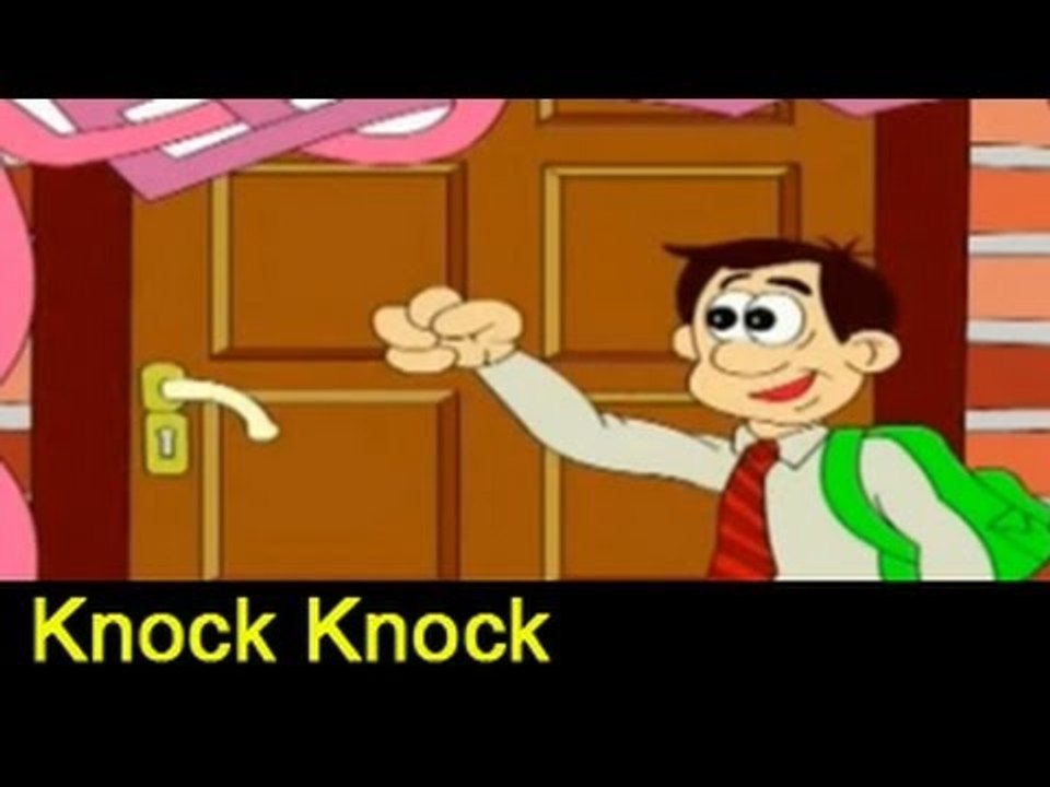 Knock Knock | Animated Rhymes for Children - video Dailymotion