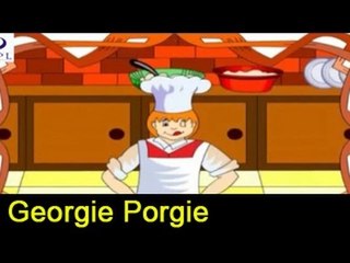 Georgie Porgie | Animated Rhymes for Children