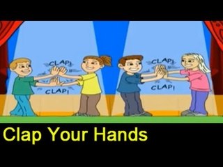 Clap Your Hands | Animated Rhymes for Children