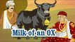 Akbar And Birbal - Milk Of An OX - Animated Stories For Kids