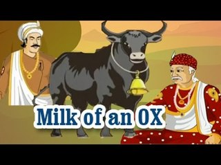 Akbar And Birbal - Milk Of An OX - Animated Stories For Kids