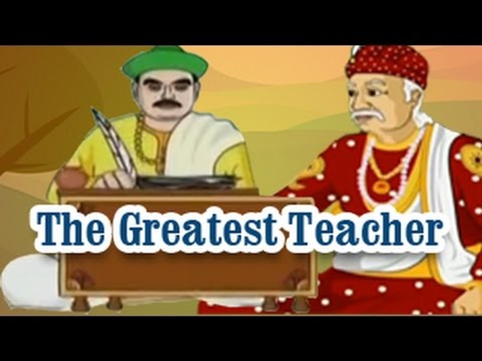 Akbar And Birbal - The Greatest Teacher - Animated Stories For Kids