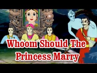 Whoom Should The Princess Marry - Moral Stories For Kids - Vikram Betal's English