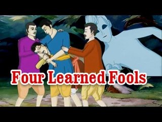 Four Learned Fools - Moral Stories For Kids - Vikram Betal's English