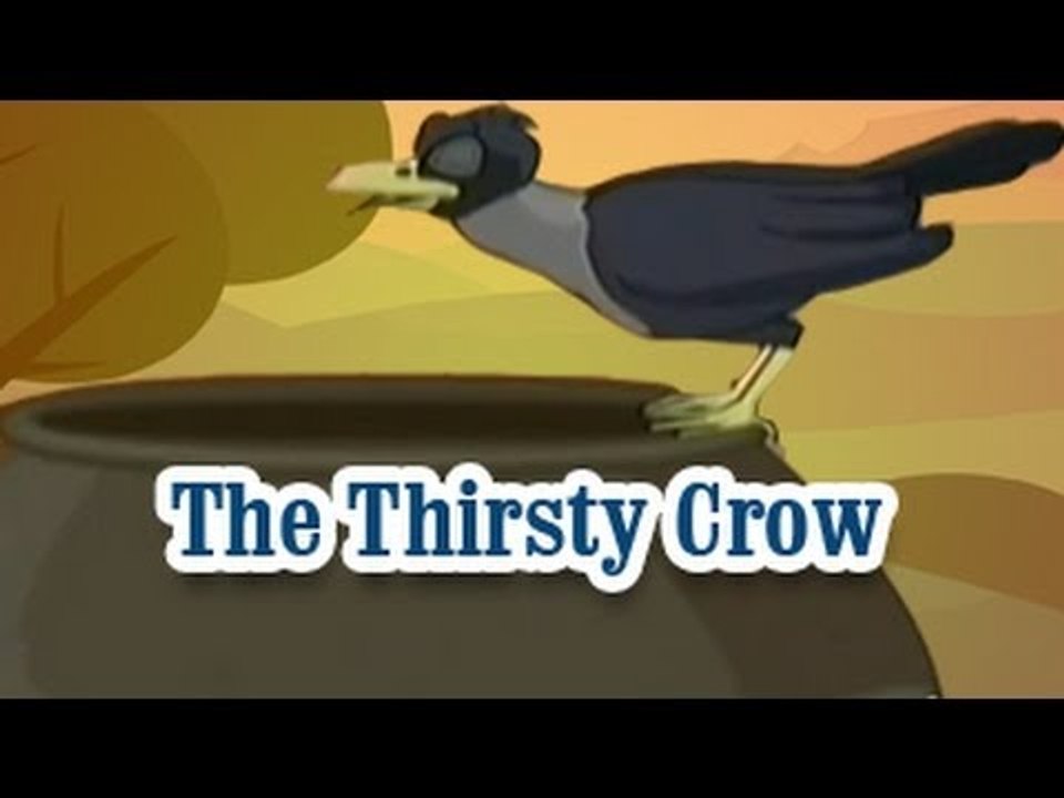 Thirsty Crow  - Moral Stories For Kids - Panchatantra English