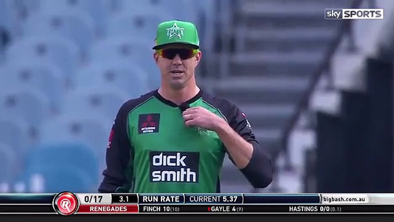 KP asks for Gayle catch full hightlight