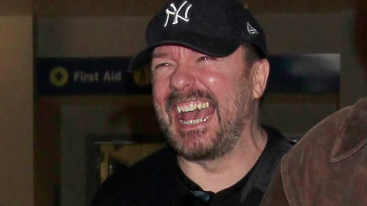 Ricky gervais spricht über seine golden globe witze