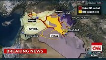 US Airstrikes ISIS Syria Raqqa ISIS US launches 1st airstrikes at Islamic State targets in Syria