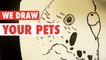 Cartoon Pets || We Draw Your Pets