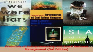 PDF Download  Essentials of Entrepreneurship and Small Business Management 3rd Edition Read Full Ebook