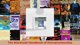 PDF Download  The Blackwell Handbook of Entrepreneurship PDF Online