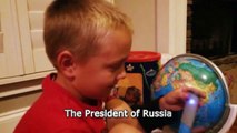 Cutest way to re-start the Cold War. Hilarious kid