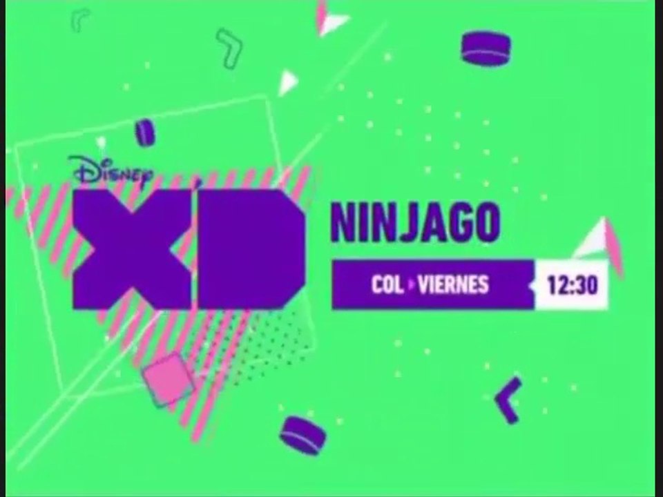 PROMO "NINJAGO" (NUEVOS EPISODIOS DE TEMPORADA 5 - ENERO 2016) EN DISNEY XD - NUEVO LOGO