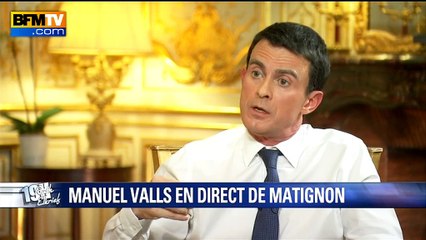 Valls: "Le chômage baissera" d'ici à 2017