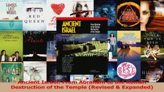 PDF Download  Ancient Israel From Abraham to the Roman Destruction of the Temple Revised  Expanded Read Online