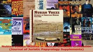 PDF Download  Nubian Voices Studies in Nubian Christian Civilization Journal of Juristic Papyrology Read Full Ebook