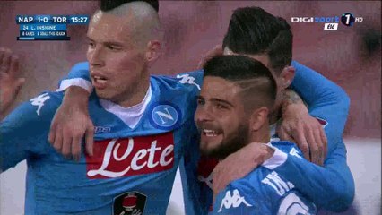Lorenzo Insigne Goal HD - Napoli 1-0 Torino - 06-01-2016
