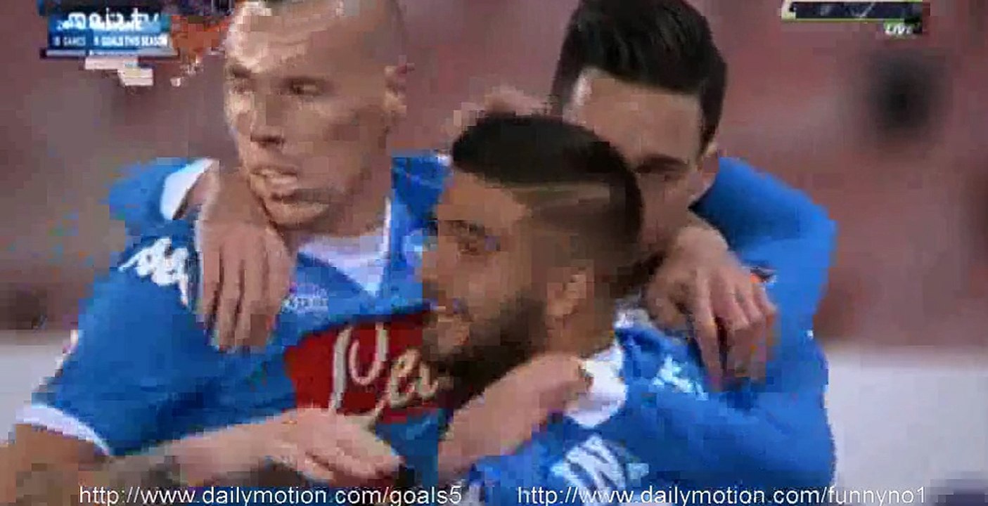 Lorenzo Insigne Goal Napoli 1 - 0 Torino Serie A 6-1-2016