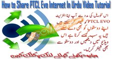 How to Share PTCL Evo Connetion In Urdu Tutoorial By XPCMASTI