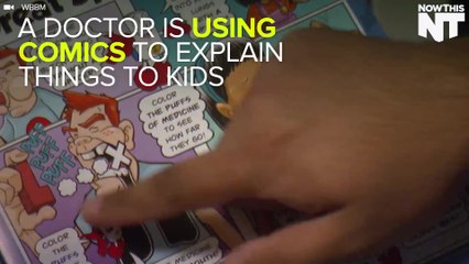 Doctor Uses Comics To Teach Kids About Asthma