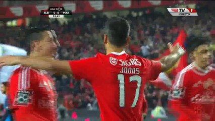 Jonas Goal HD - Benfica 5-0 Maritimo - 06-01-2016